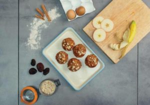 Piccolo’s Apple and Apricot Muffins