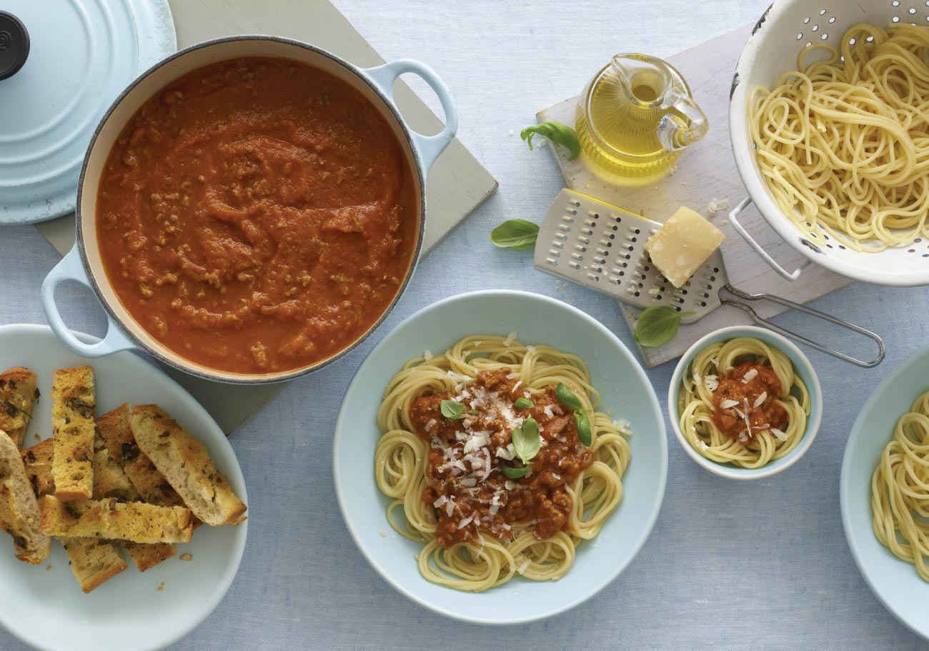 Annabel Karmel’s Hidden Vegetable Bolognese