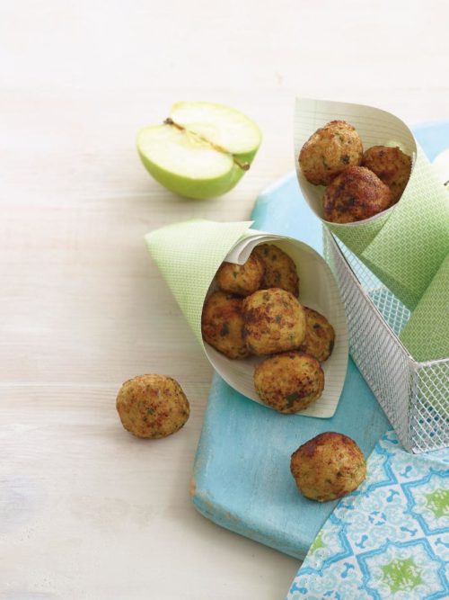 Chicken and Apple Balls – By leading children’s cookery author Annabel Karmel