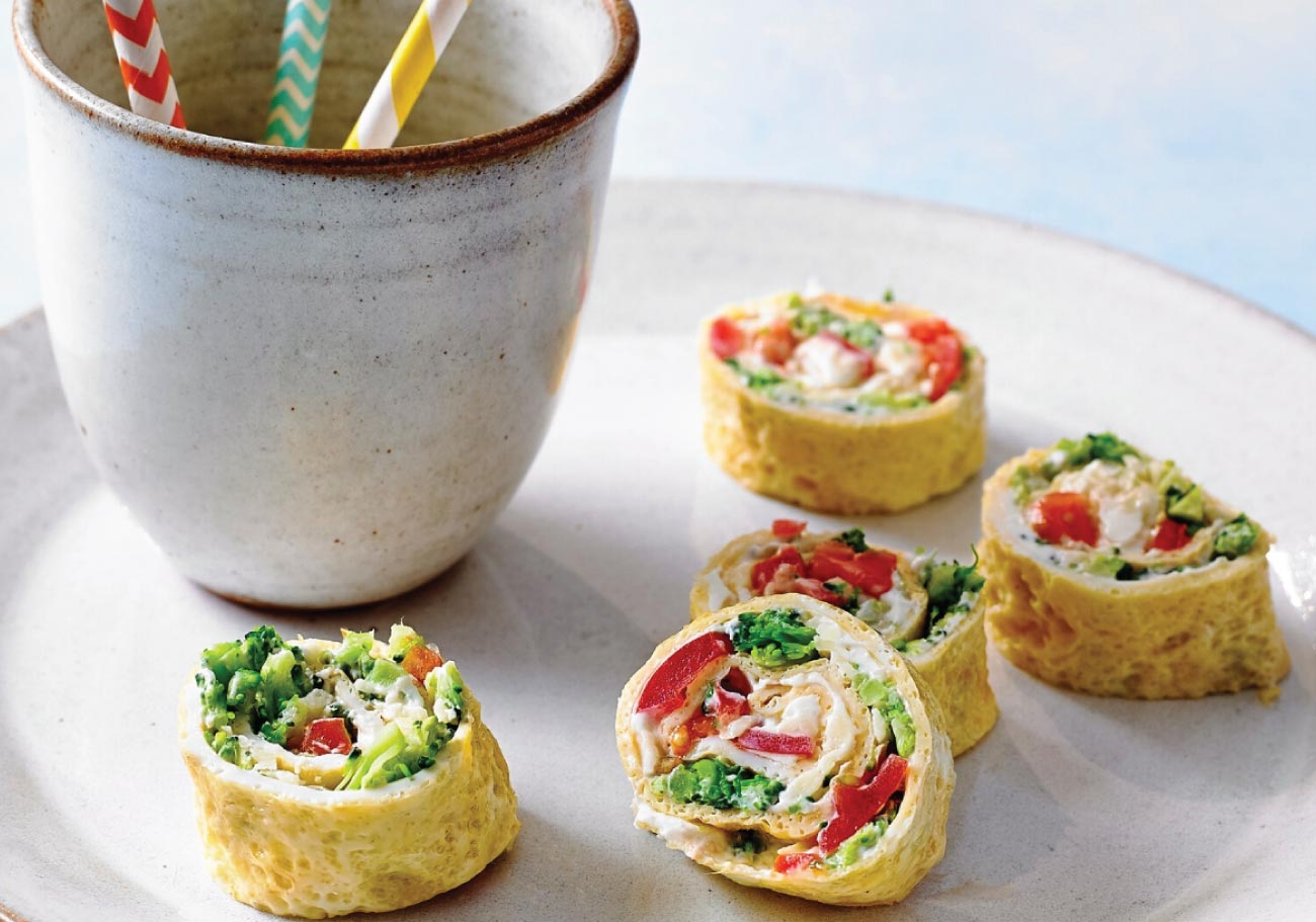 Omelette Pinwheels (V)