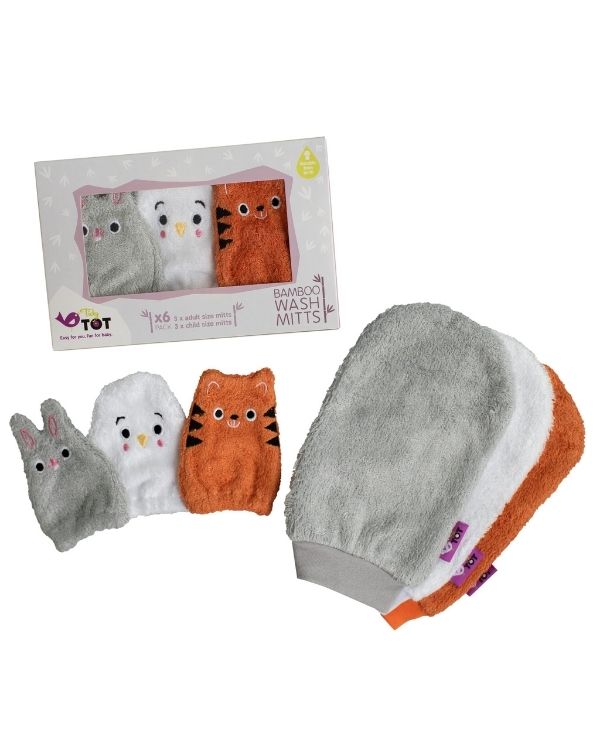 Tidy Tot Bamboo mitts