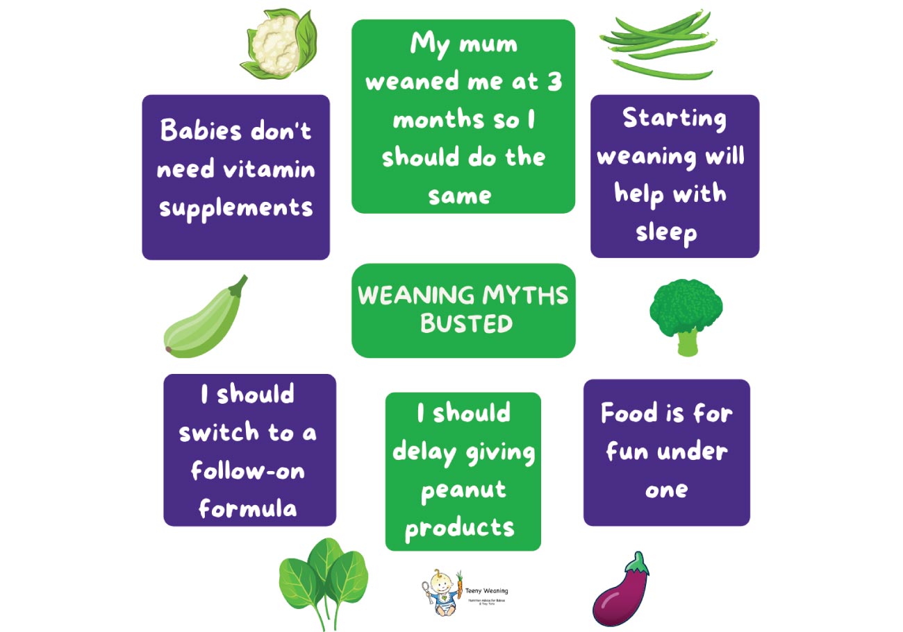 Weaning Myths - busted!