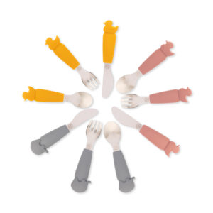 eco rascals silicone cutlery