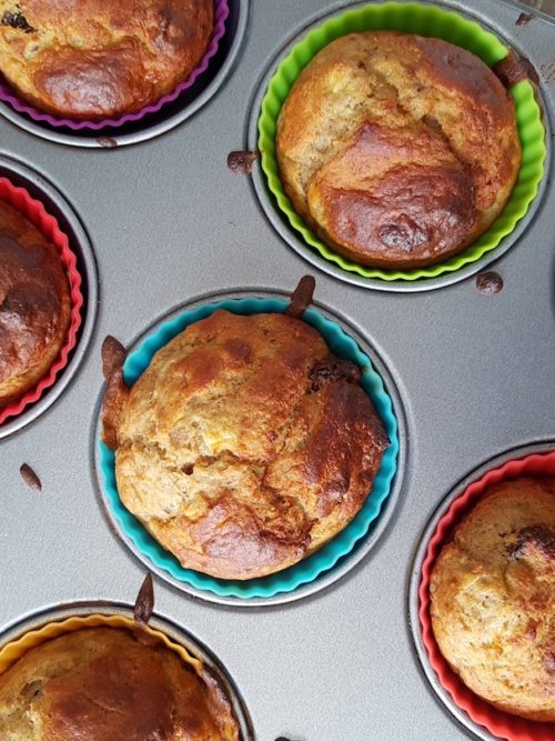 Allergy friendly apple muffins