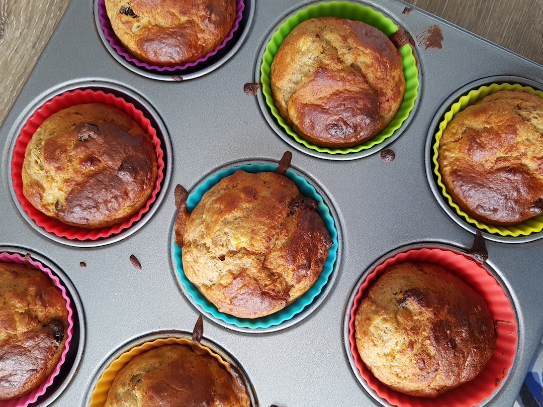 Allergy friendly apple muffins